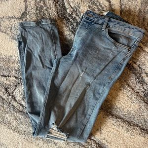 Topman Distressed Skinny Jeans